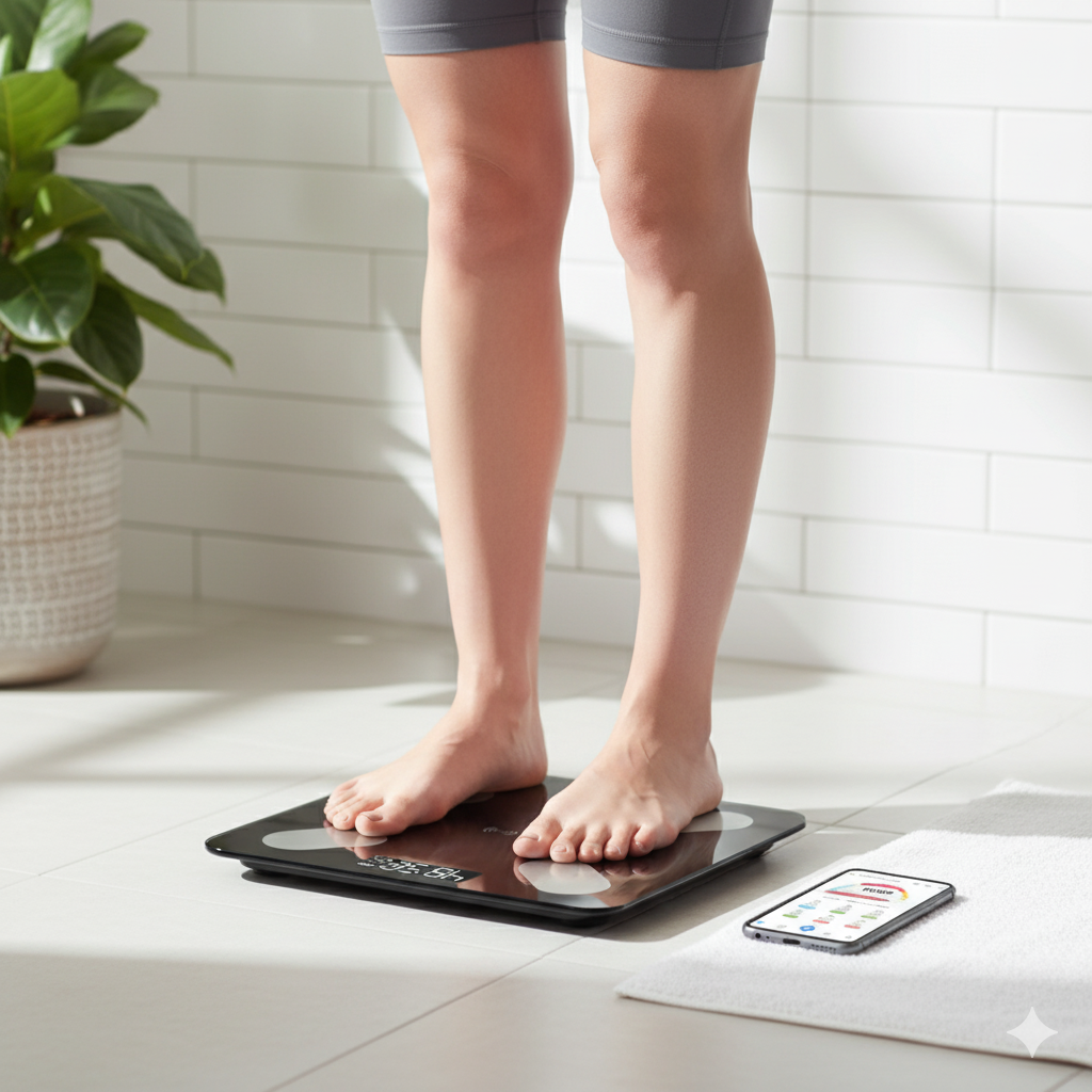 Báscula Inteligente Corporal Bluetooth – Tu Asistente Personal de Salud 👩‍⚕️