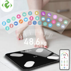 Báscula Inteligente Corporal Bluetooth – Tu Asistente Personal de Salud 👩‍⚕️