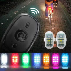 Luz LED Anticolisión con Control Remoto – Visibilidad y Seguridad Todo Momento