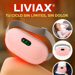 LiviaX® Cinturón para Cólicos – Alivio Inteligente y Natural del Dolor Menstrual