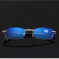 Gafas Fotocromáticas con Aumento – Anti Luz Azul, Marco TR90 Moderno y Liviano