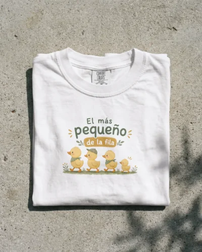 El más pequeño en la fila
